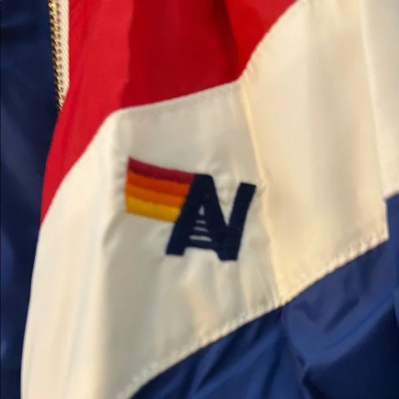 Aviator Nation Racer Colorblock Track Jacket - Red, Blue, White